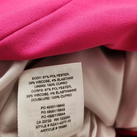 Aritzia Babaton Samuel pink belted blazer size 6 - Picture 6 of 7